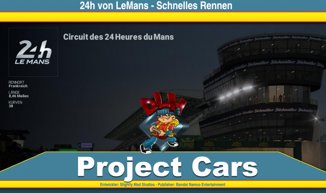 24h von LeMans in Project Cars 
