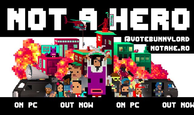 Not a Hero Out Now, Ushering in a Violent Today for a Better Tomorrow