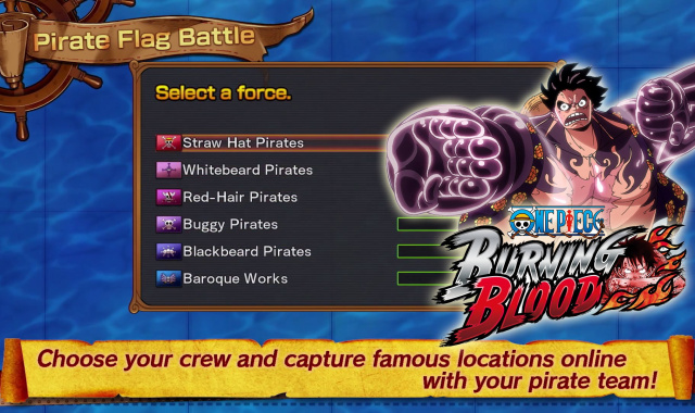 The Fight for Pirate Supremacy Goes Online as a New One Piece: Burning Blood Trailer Reveals Multiple Online Play Modes