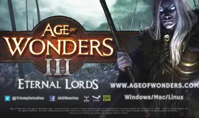Age of Wonders III: Eternal Lords Expansion & V1.5 Out Now
