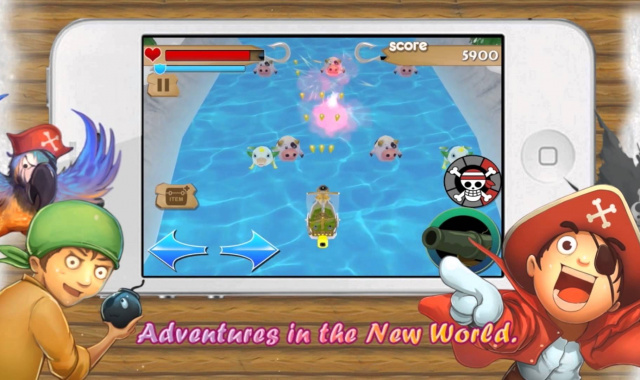 Pirate Treasure: Lost Islands kostenlos für iOS und Android erhältlich