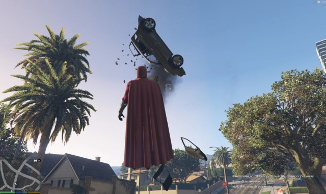 This Magneto Mod In GTA V Wrecks Everything In His Path