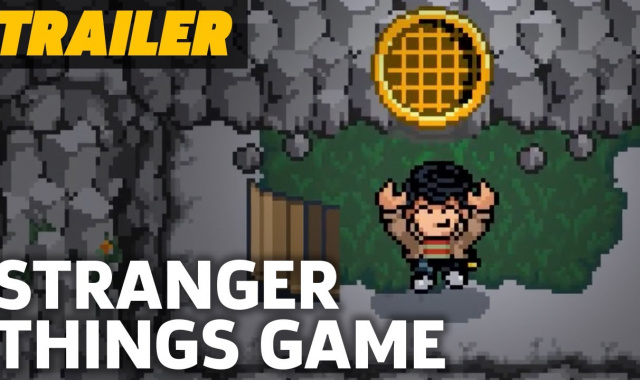 Stranger Things Video Game Looks Old-School Awesome!