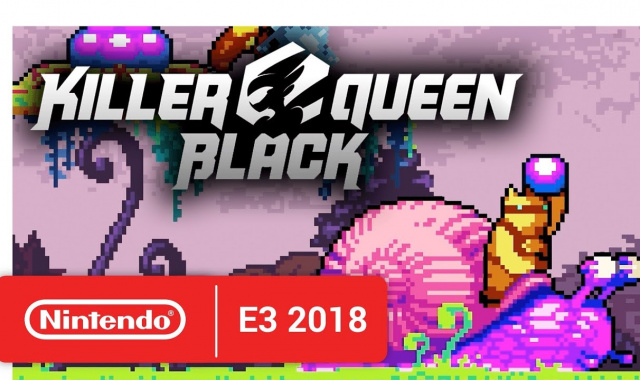 8 Player Arcade Action Platformer Killer Queen Black Heads To The Switch