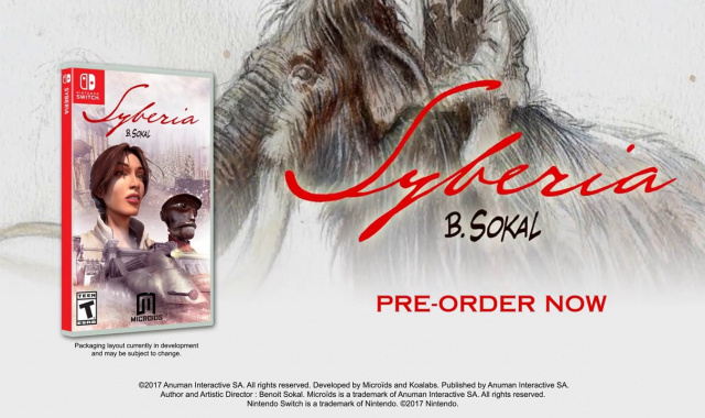 Syberia 3 Arrives On The Switch Tomorrow, 1&2 (Oddly) To Follow Next Month