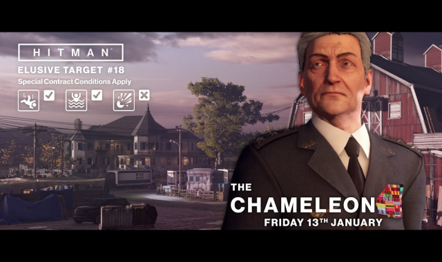 Hitman – Eighteenth Elusive Target, The Chameleon, Now Live