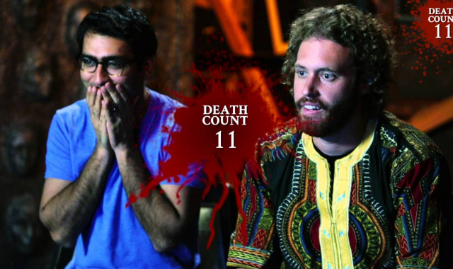 Comedians TJ Miller and Kumail Nanjiani Play Dark Souls III