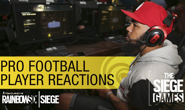 Ubisoft Releases Rainbow Six Siege Football Player Reactions Trailer
