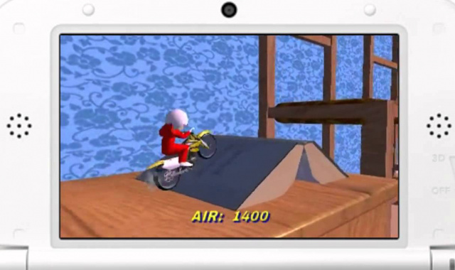 Toy Stunt Bike (3DS/2DS) - Gameplay-Video