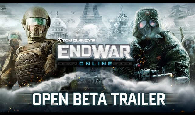 Tom Clancys Endwar Open Beta Now Live