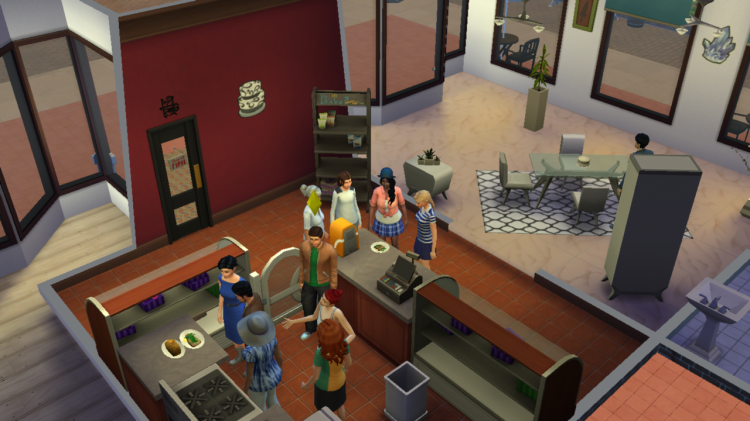sims 4 get to work